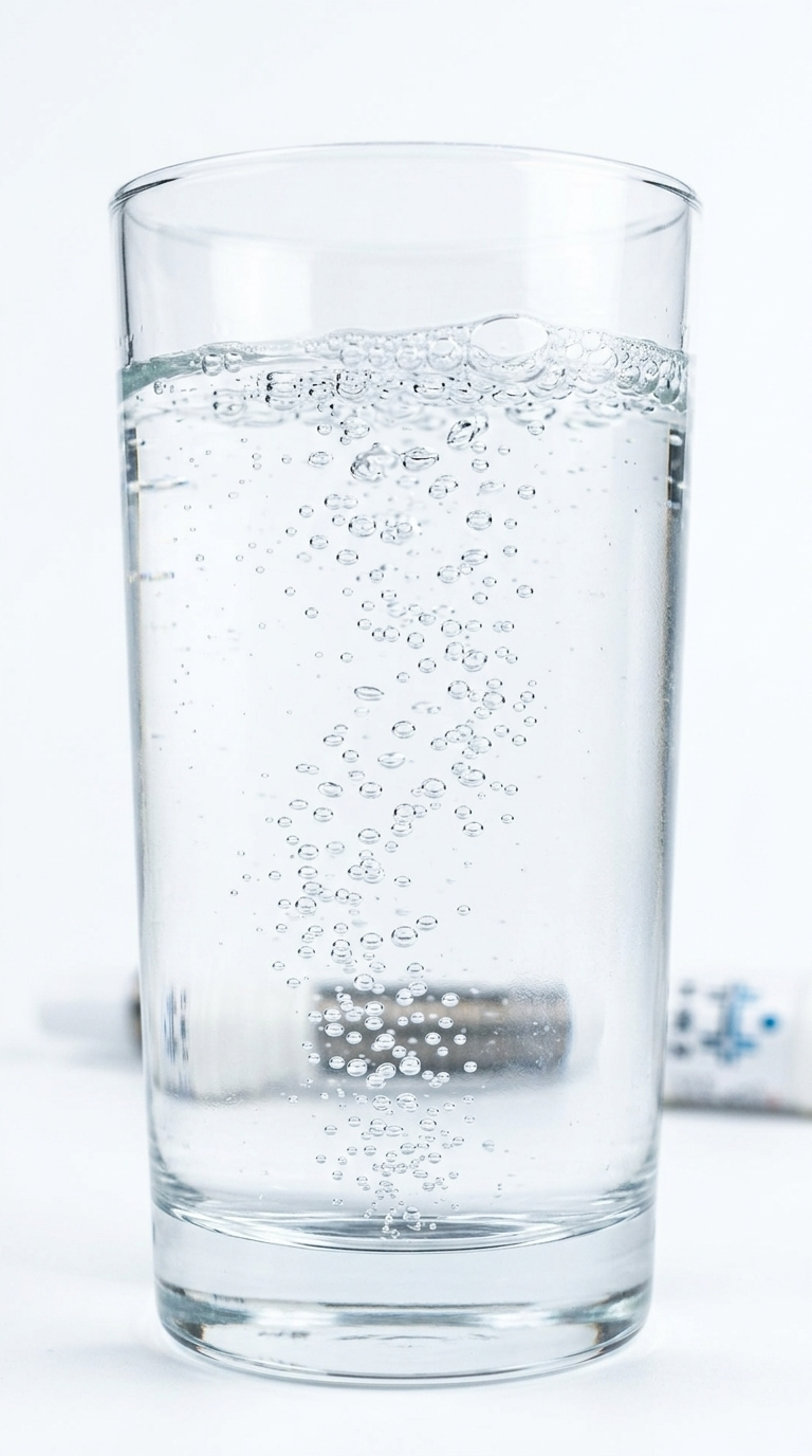 Agua con hidrógeno molecular